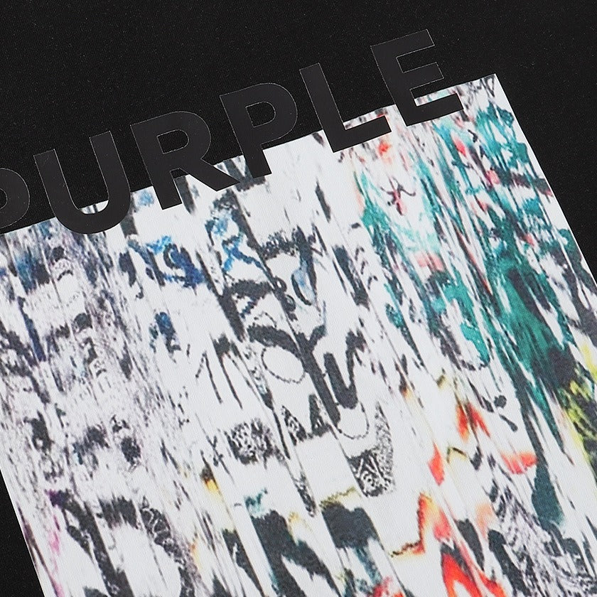 PURPLE  fashion T-shirt