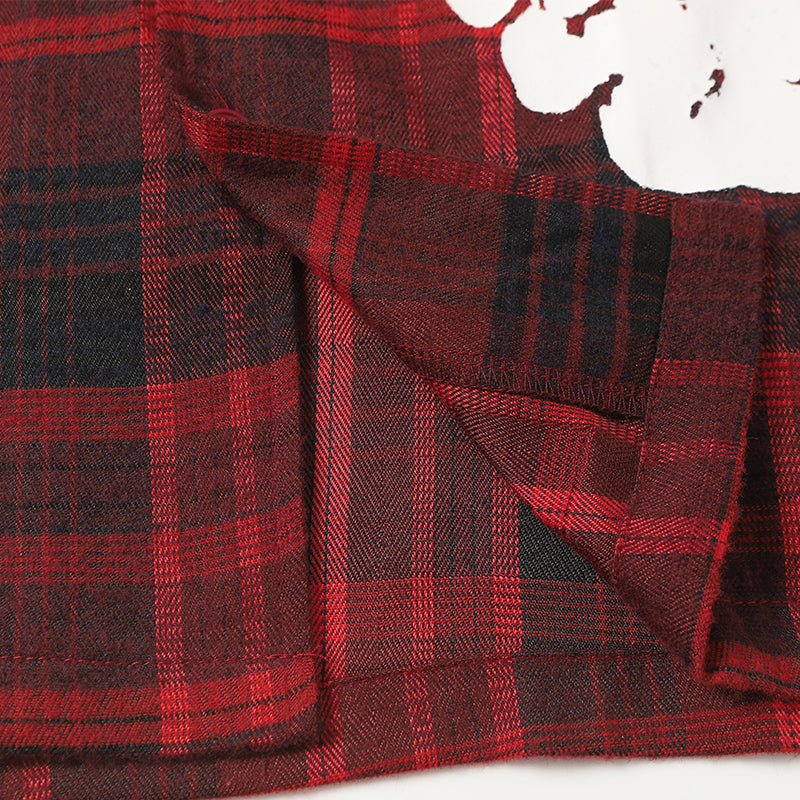 Denim Tears Shirt Kapok Plaid Long sleeve shirt
