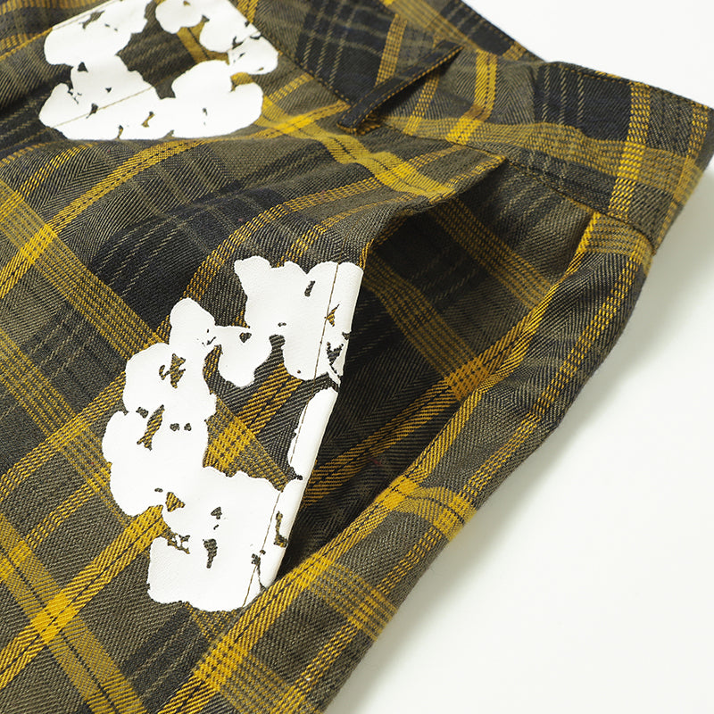 Denim Tears Shorts Kapok Plaid Shorts