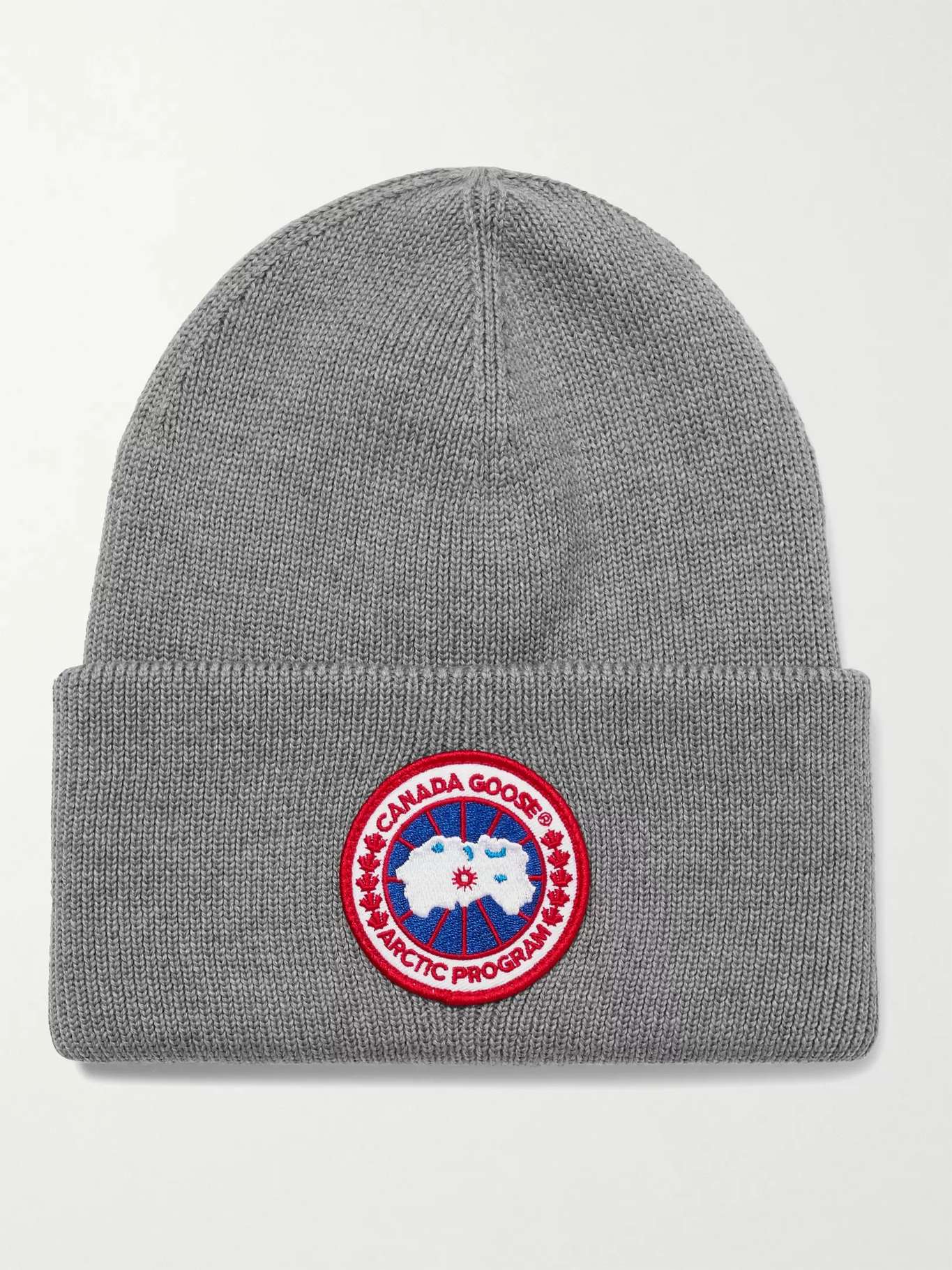 CANADA GOOSE ARTIC DISC THERMAL TOQUE BEANIE GREY