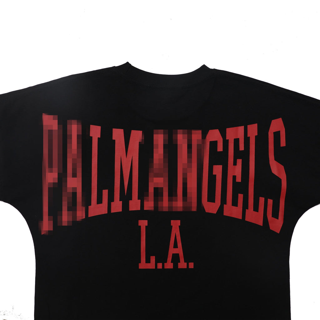 Palm Angels T-shirt Alphabet Slogan Printed Short Sleeve T-shirt
