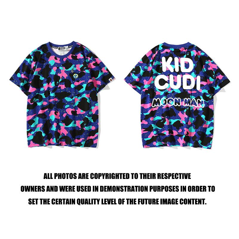 Bathing Ape T-Shirt Summer Cotton Short Sleeve T-shirt