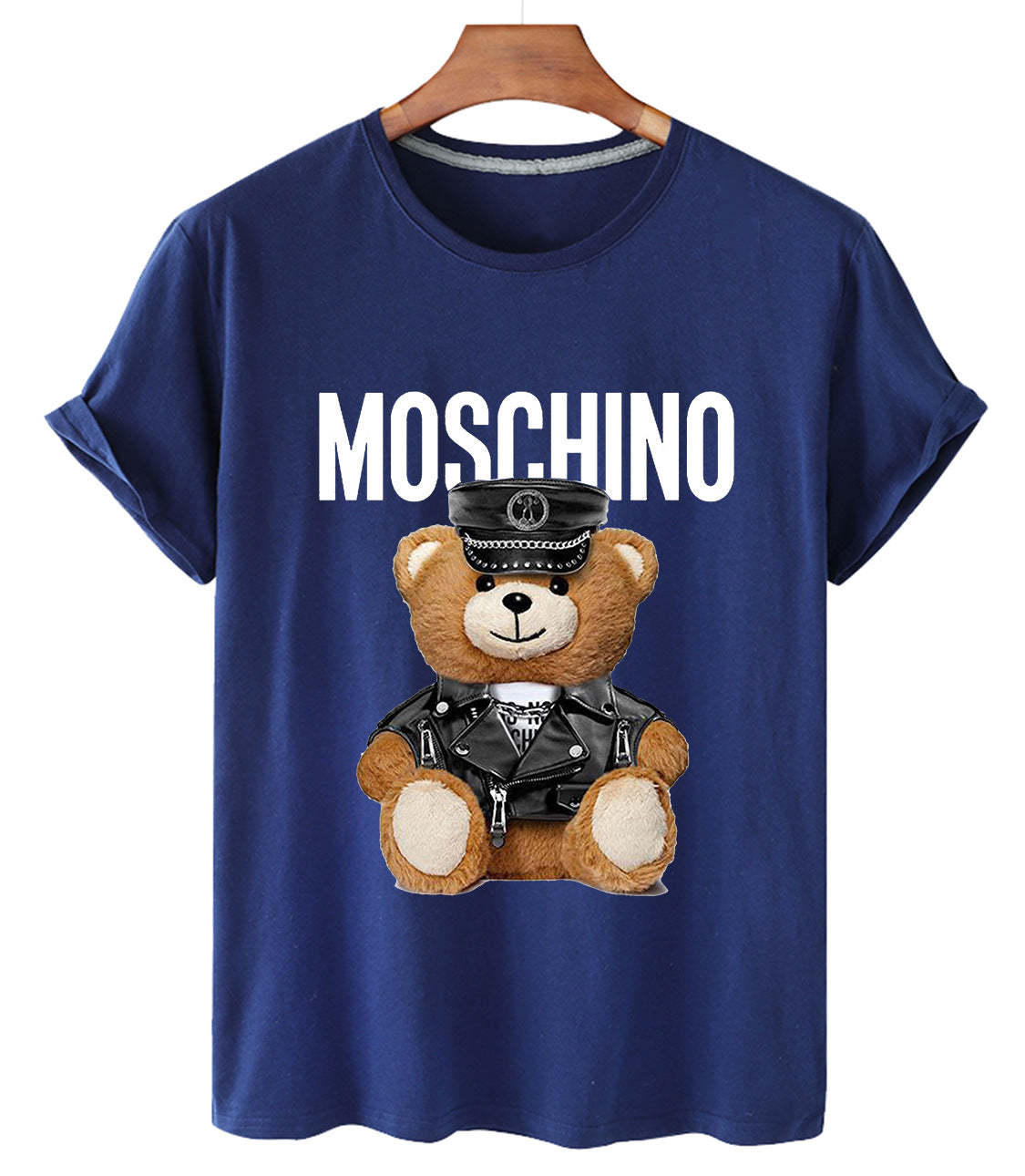 Moschino T-shirt Bear Printed Short-Sleeved T-shirt For Men And Women