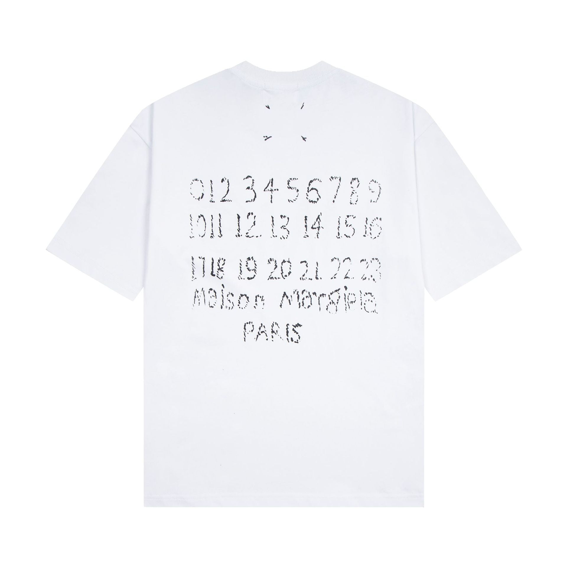 Maison Margiela T-shirt Crew Neck Loose Short Sleeve T-shirt