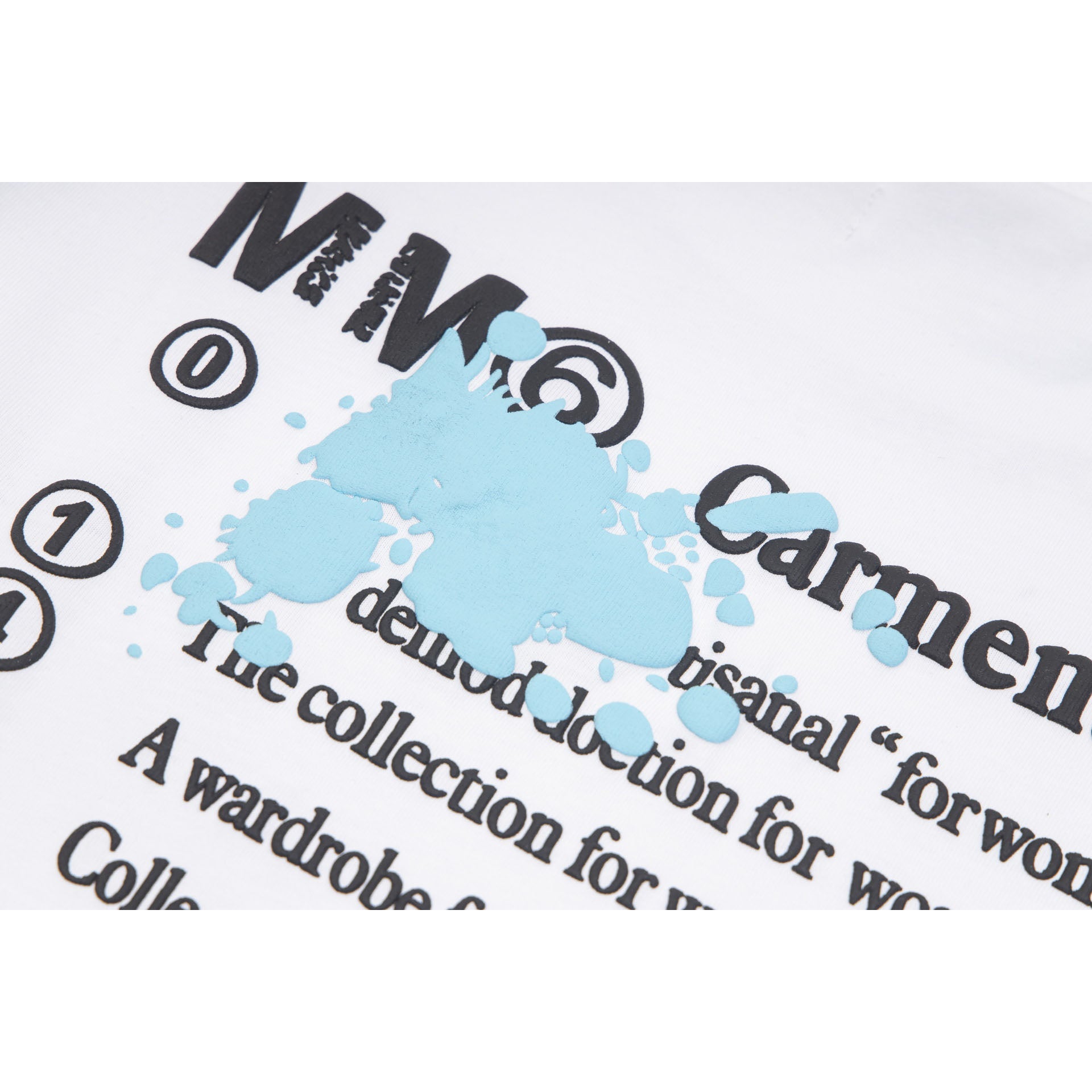 Maison Margiela T-shirt Crew Neck Loose Short Sleeve T-shirt
