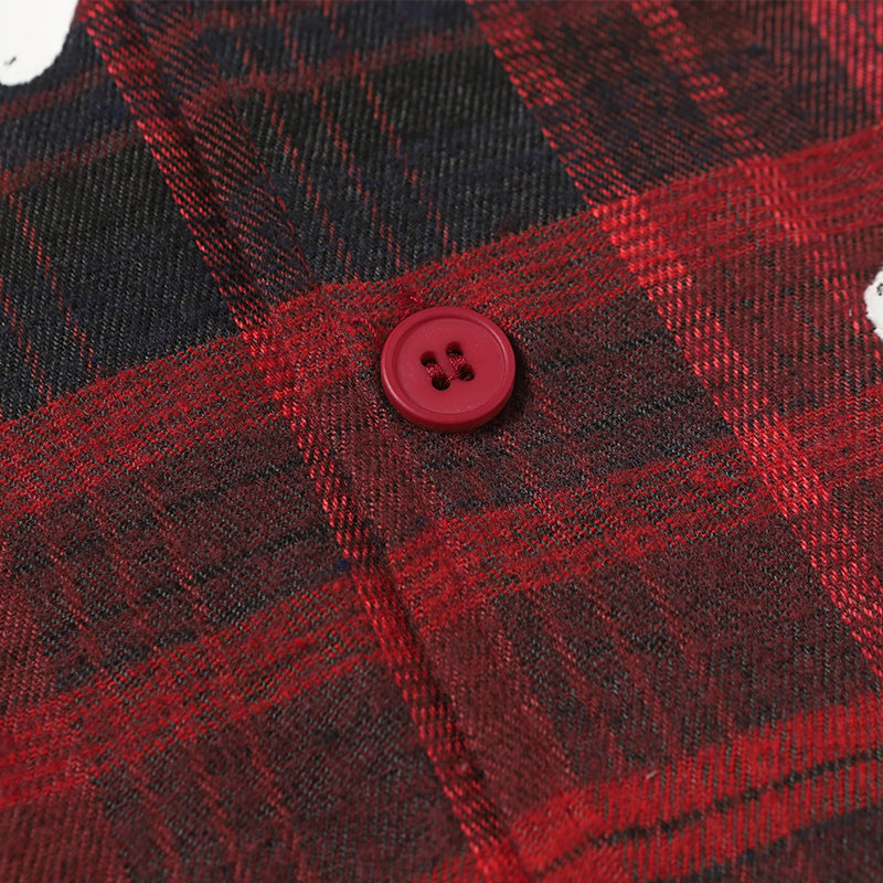 Denim Tears Shirt Kapok Plaid Long sleeve shirt