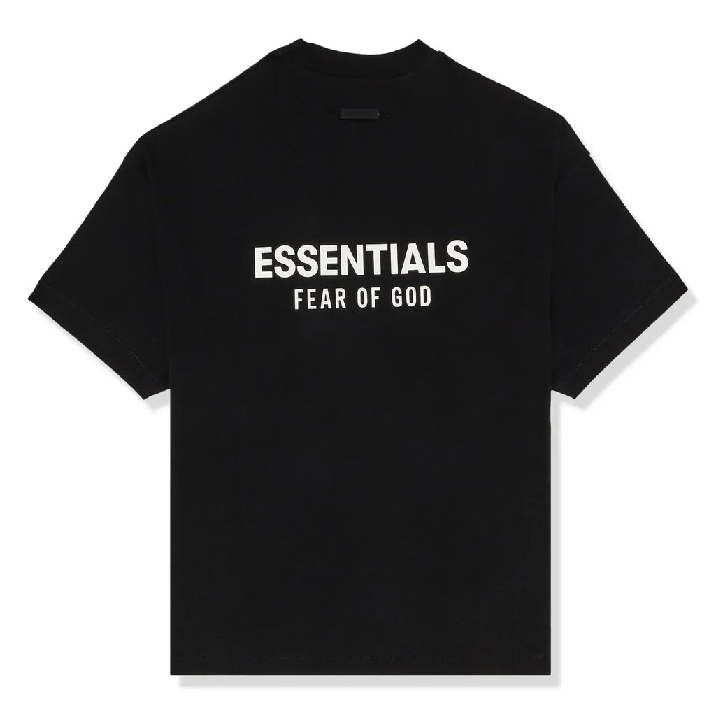 Fear Of God Essentials Jersey Crewneck Black T Shirt
